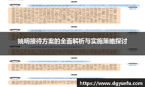 姚明接待方案的全面解析与实施策略探讨